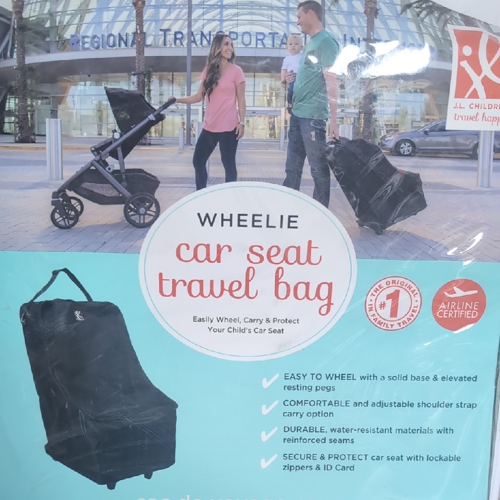 Black Car Seat Travel Bag